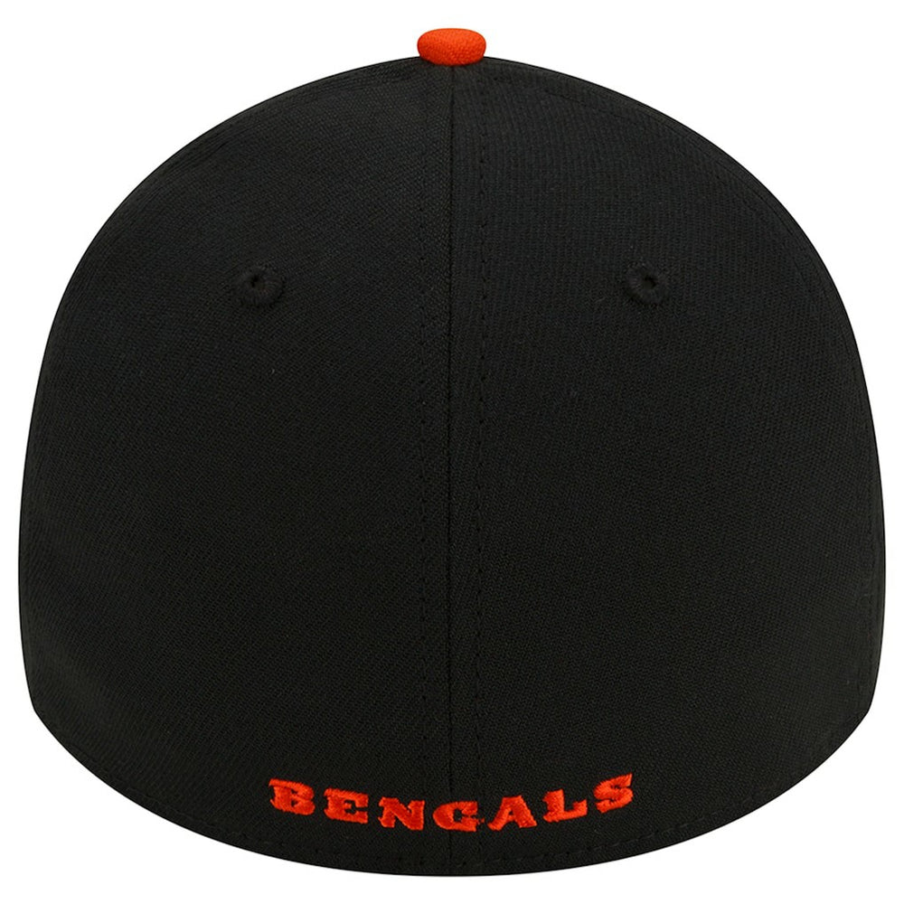 Cincinnati Bengals New Era Classic 39THIRTY Flex Hat Black