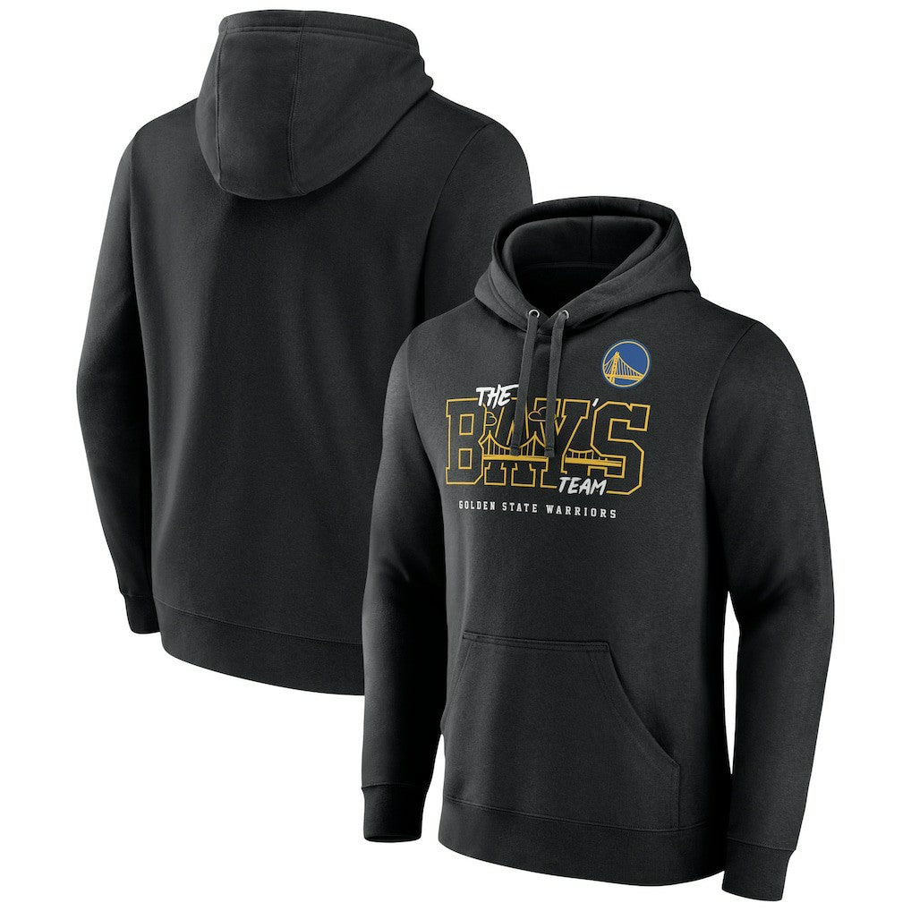 Golden State Warriors Team Pride Pullover Hoodie Black