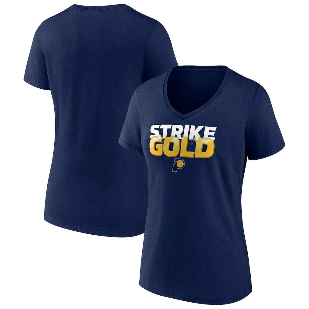 Indiana Pacers Women's Team Pride V-Neck T-Shirt Navy