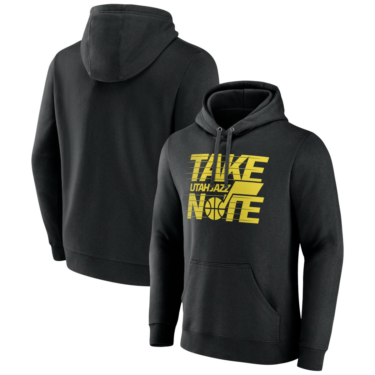 Utah Jazz Team Pride Pullover Hoodie Black