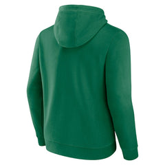 Boston Celtics Announcer Pullover Hoodie Kelly Green