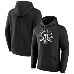 Brooklyn Nets Announcer Pullover Hoodie Black