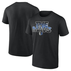 Dallas Mavericks Announcer T-Shirt Black