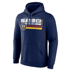 Denver Nuggets Announcer Pullover Hoodie Navy