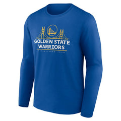 Golden State Warriors Announcer Long Sleeve T-Shirt Royal