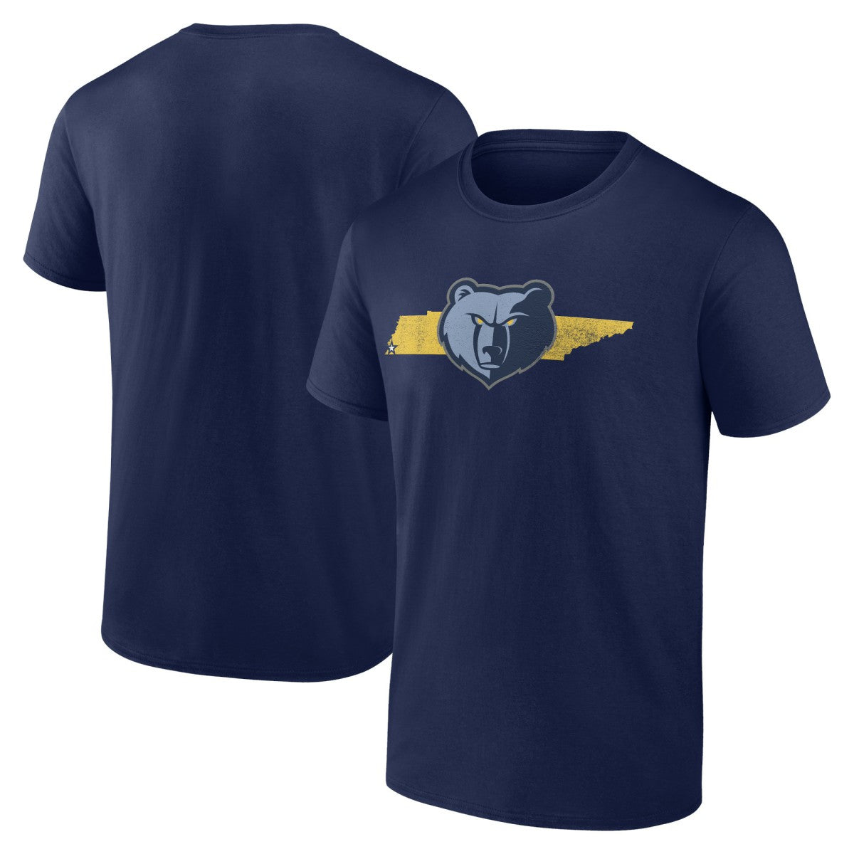 Memphis Grizzlies Announcer T-Shirt Navy