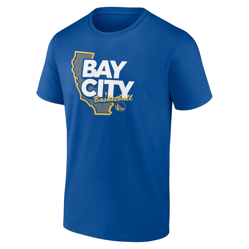 Golden State Warriors Huddle T-Shirt Royal