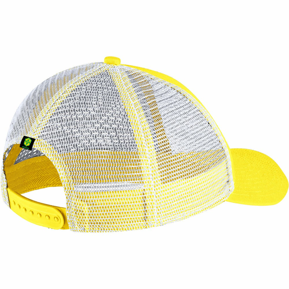 Brazil National Team Classic99 Trucker Snapback Hat Yellow