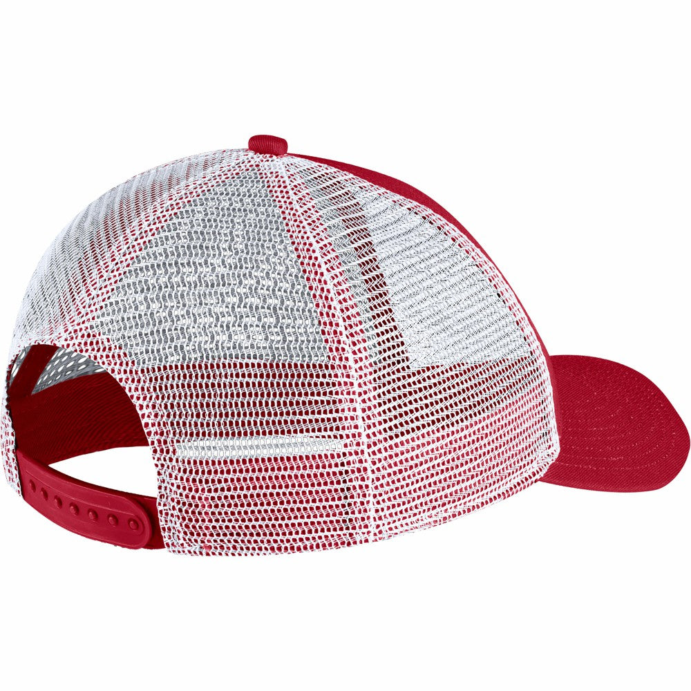 Barcelona Classic99 Trucker Snapback Hat Crimson