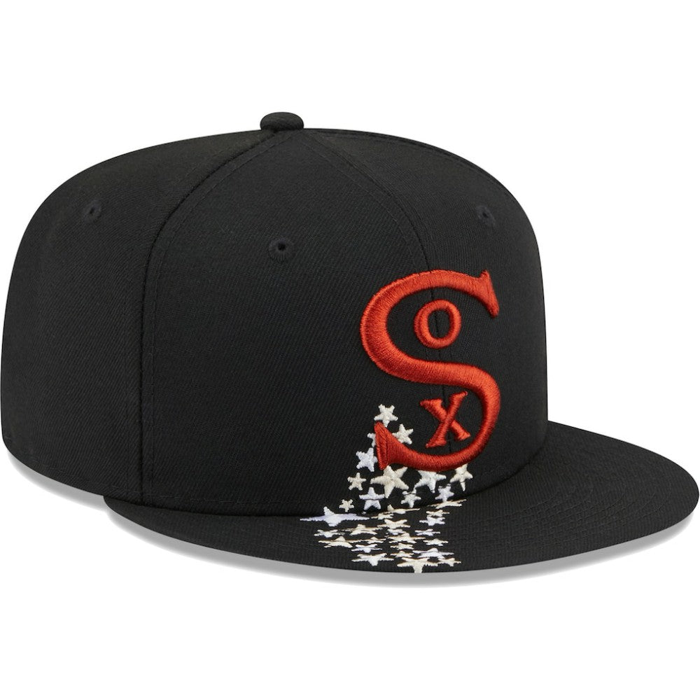 Chicago White Sox New Era  Meteor 59FIFTY Fitted Hat - Black Hats