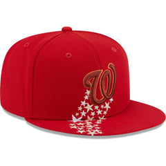 Washington Nationals New Era  Meteor 59FIFTY Fitted Hat - Red Hats