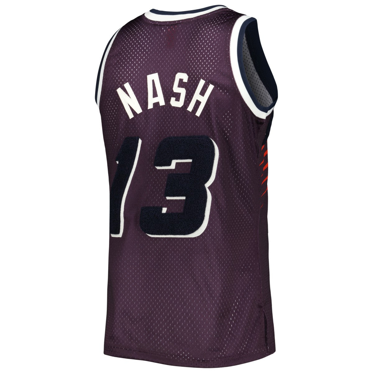 Steve Nash Phoenix Suns 1996/97 Hardwood Classics Off-Court Swingman Jersey Purple