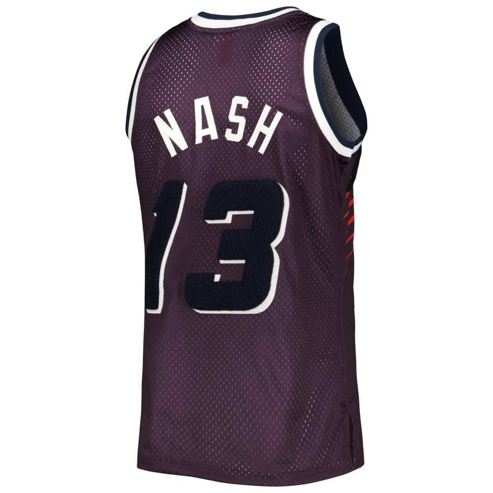 Steve Nash Phoenix Suns 1996/97 Hardwood Classics Off-Court Swingman Jersey Purple