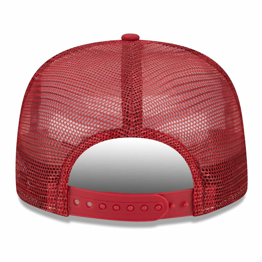 Arizona Cardinals New Era Banger 9FIFTY Trucker Snapback Hat White/Cardinal