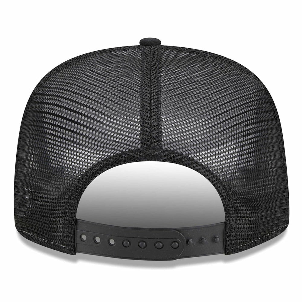 Las Vegas Raiders New Era Banger 9FIFTY Trucker Snapback Hat White/Black