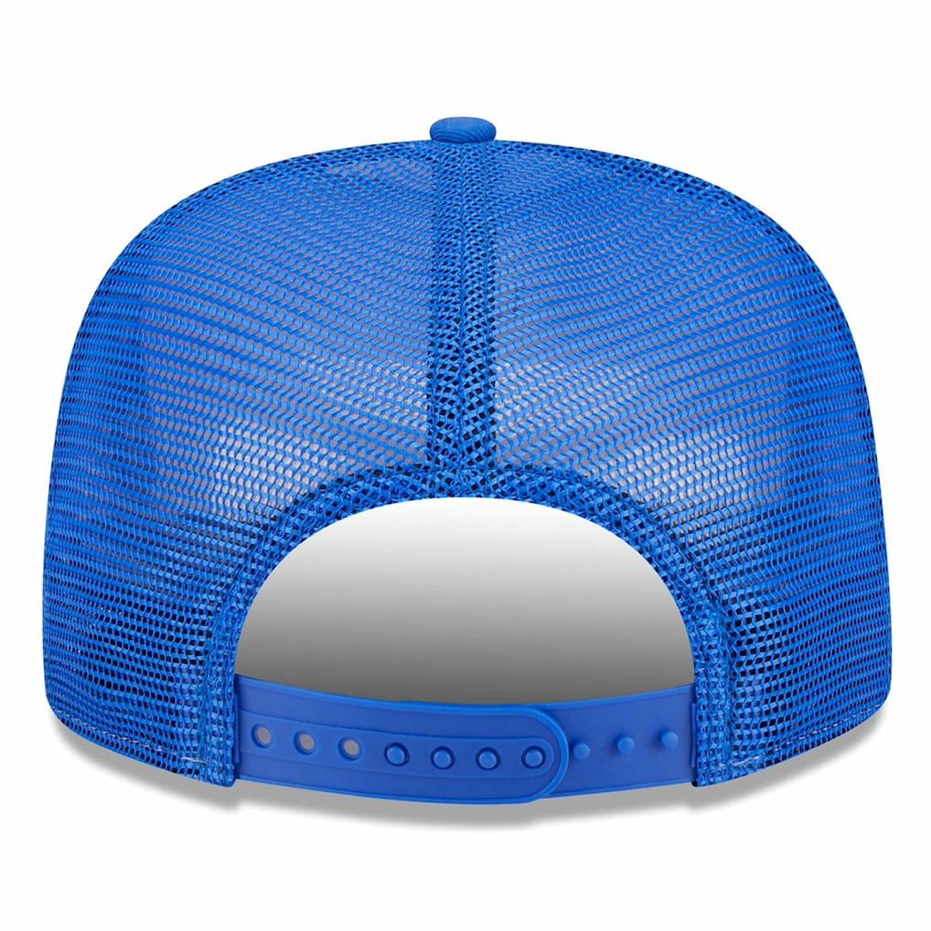 Los Angeles Rams New Era Banger 9FIFTY Trucker Snapback Hat White/Royal