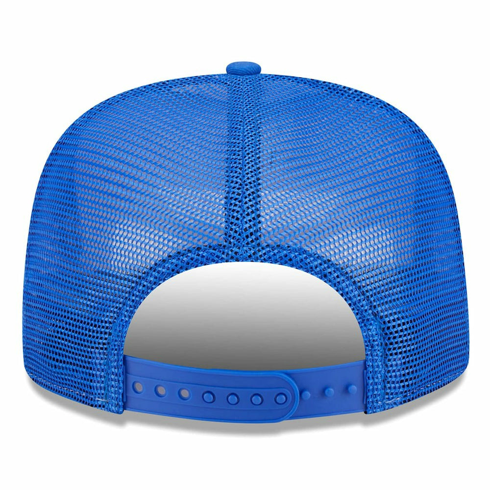 Los Angeles Rams New Era Banger 9FIFTY Trucker Snapback Hat White/Royal