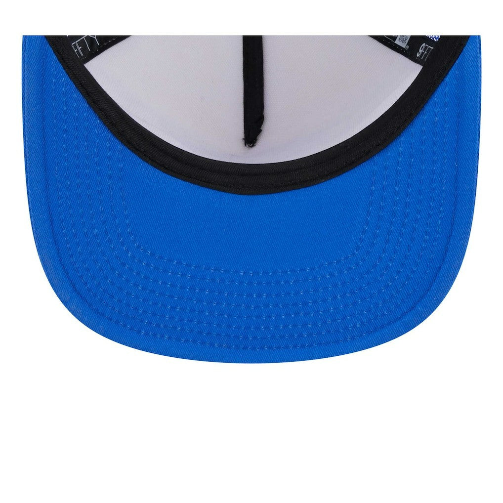Los Angeles Rams New Era Banger 9FIFTY Trucker Snapback Hat White/Royal