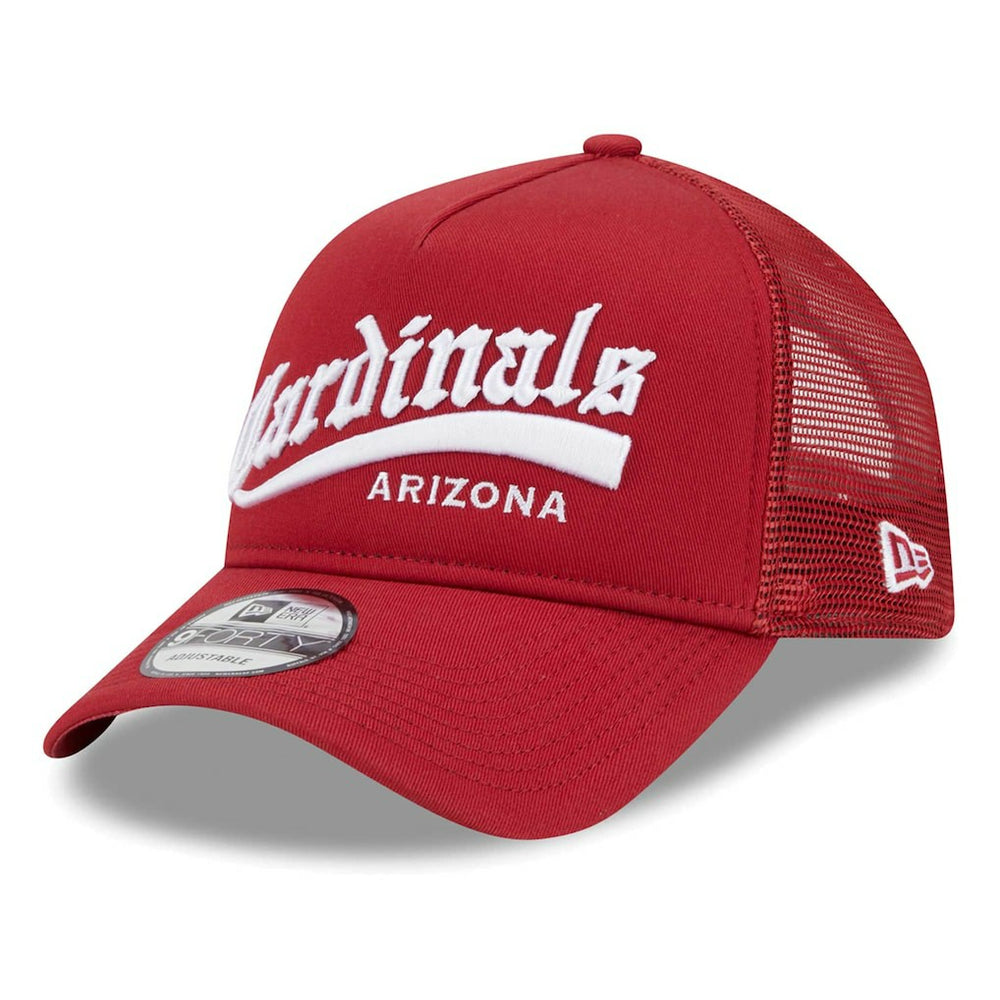 Arizona Cardinals New Era Caliber Trucker 9FORTY Adjustable Hat Cardinal