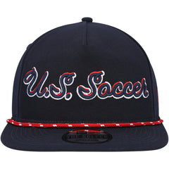 USMNT New Era Script Golfer Adjustable Hat Navy
