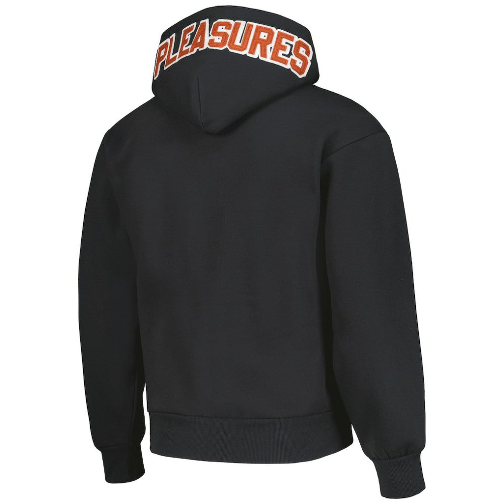 Houston Astros PLEASURES Opening Day Full-Zip Hoodie - Black Hoodies