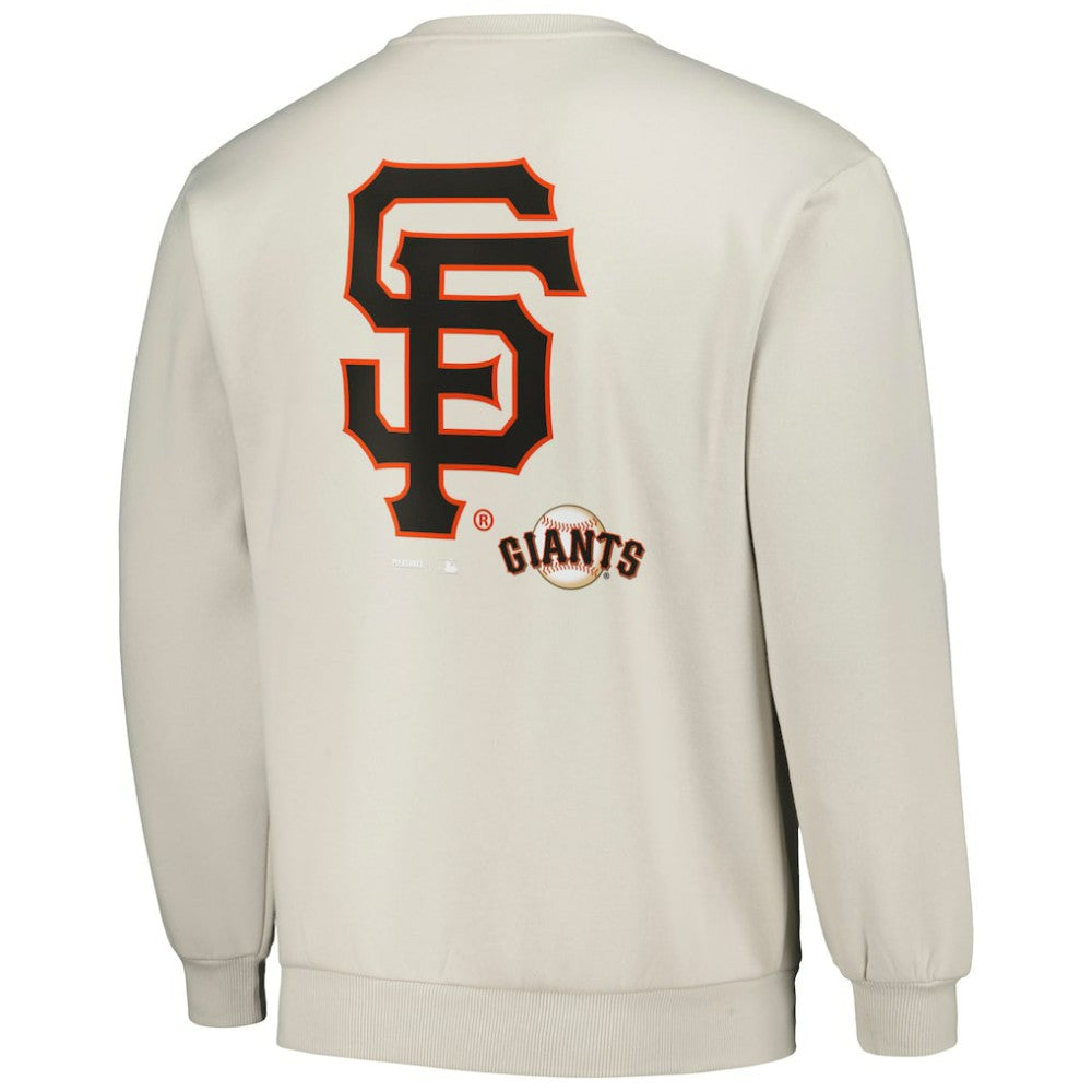San Francisco Giants PLEASURES Ballpark Pullover Sweatshirt - Gray Pullover