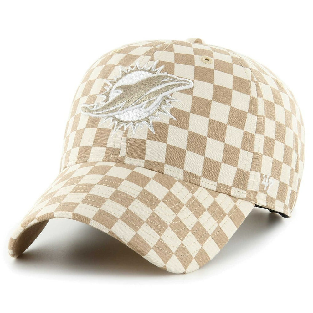 Miami Dolphins '47 Women's Vibe Check Clean Up Adjustable Hat Tan