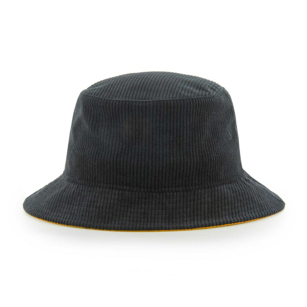 Pittsburgh Steelers '47 Thick Cord Bucket Hat Black