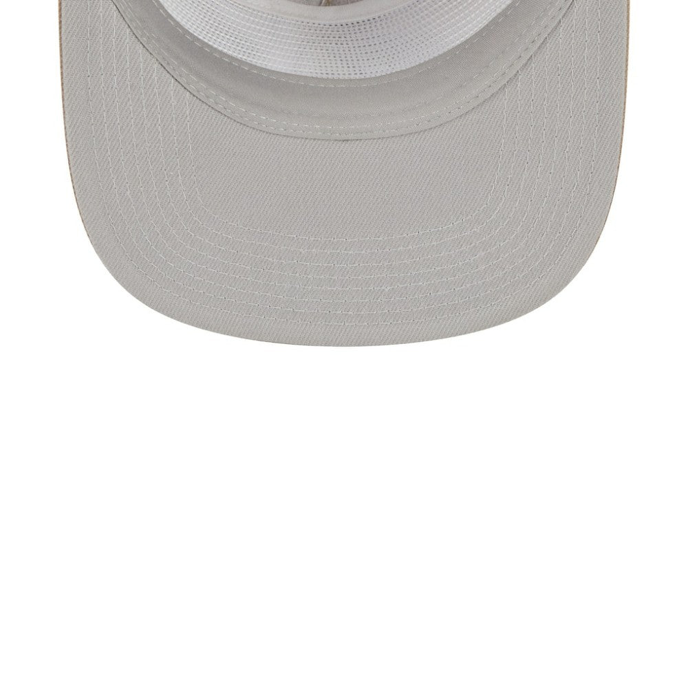 Chicago Cubs New Era Golfer Adjustable Hat - Khaki Hats