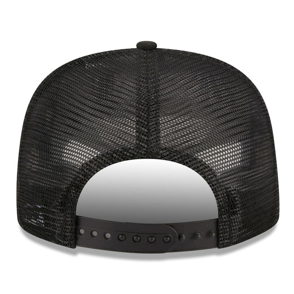 Chicago White Sox New Era  Street Team A-Frame Trucker 9FIFTY Snapback Hat - Black Hats