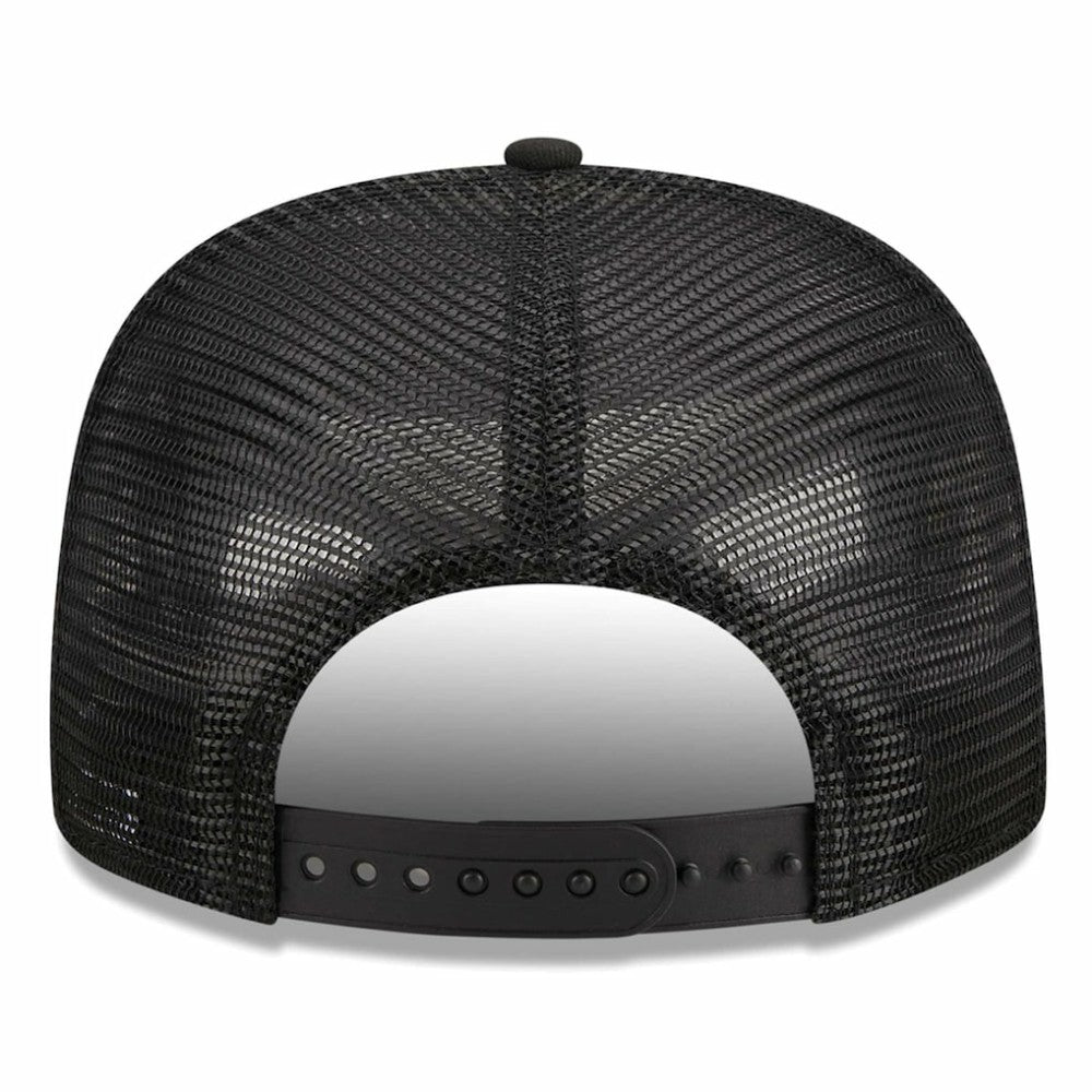 Pittsburgh Pirates New Era  Street Team A-Frame Trucker 9FIFTY Snapback Hat - Black Hats