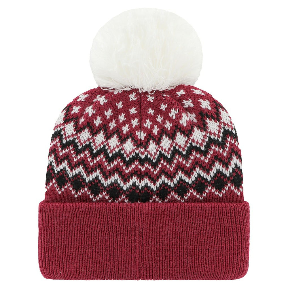 Arizona Cardinals '47 Women's Elsa Cuffed Knit Hat with Pom Cardinal