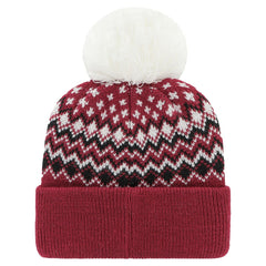 Arizona Cardinals '47 Women's Elsa Cuffed Knit Hat with Pom Cardinal