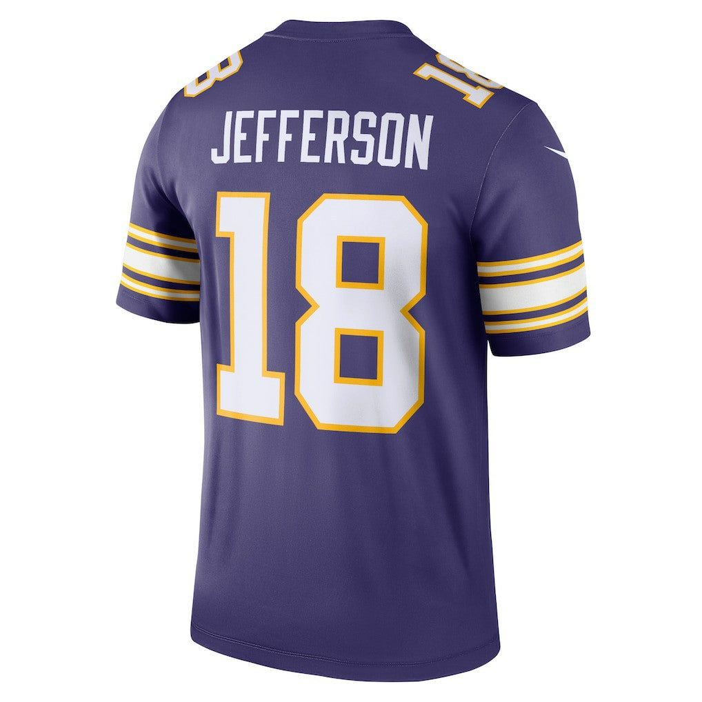Justin Jefferson Minnesota Vikings Legend Player Performance Top Purple
