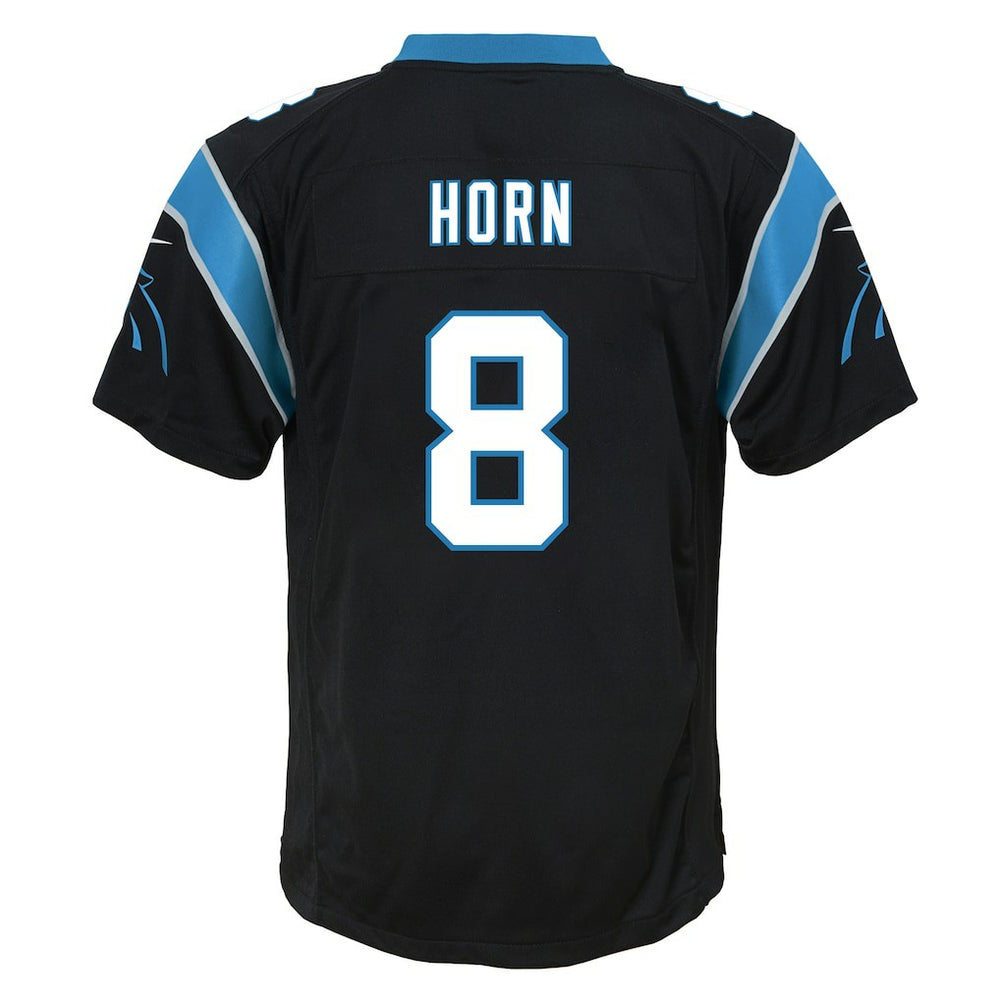Jaycee Horn Carolina Panthers Youth Game Jersey Black