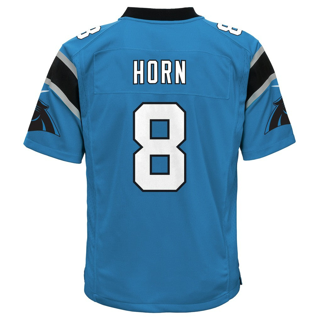 Jaycee Horn Carolina Panthers Youth Game Jersey Blue