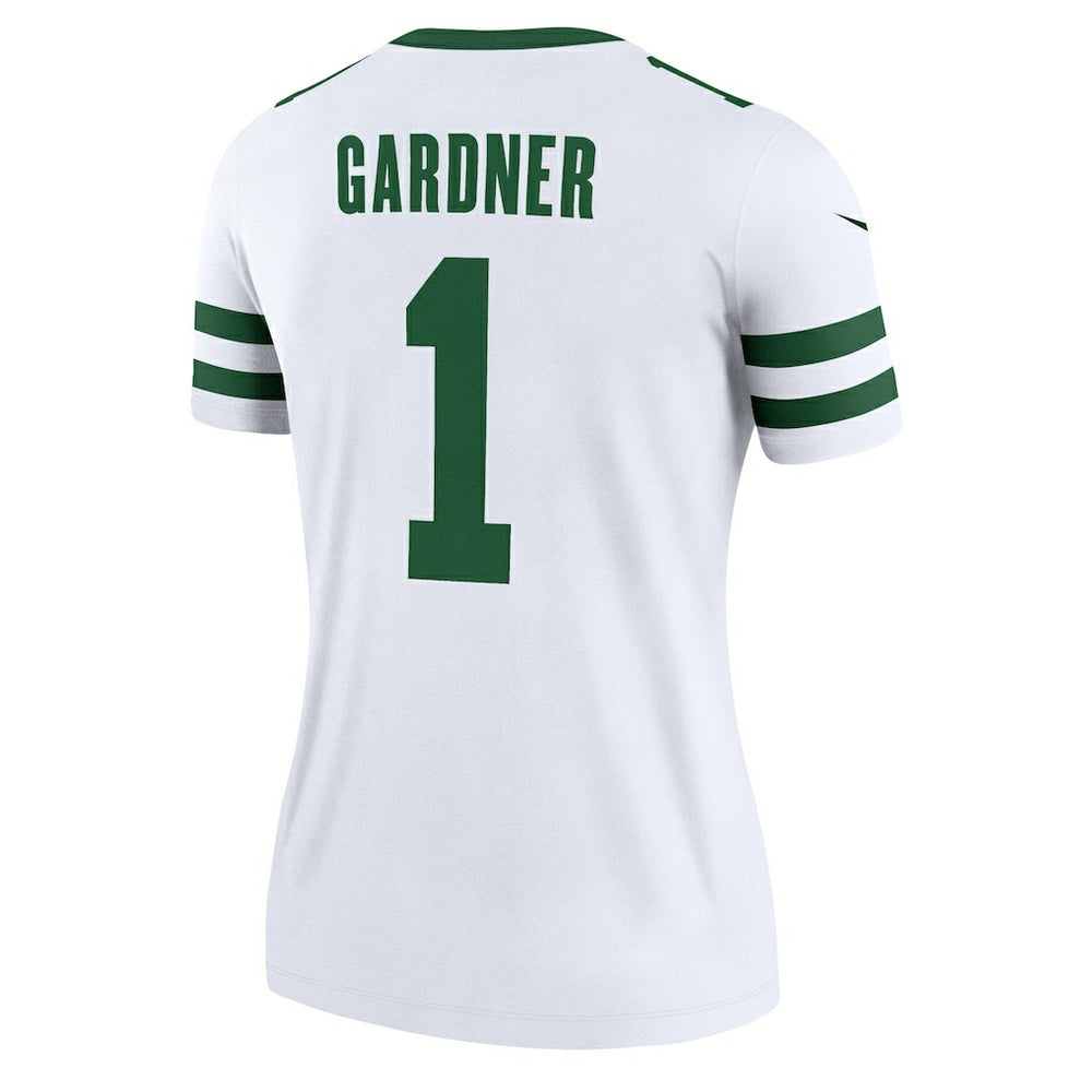 Ahmad Sauce Gardner New York Jets Women's Legend Player Performance Top Legacy White