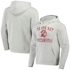 Tampa Bay Buccaneers NFL x Darius Rucker Collection Coaches Pullover Hoodie Heather Gray