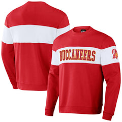 Tampa Bay Buccaneers NFL x Darius Rucker Collection Team Color & White Pullover Sweatshirt Red