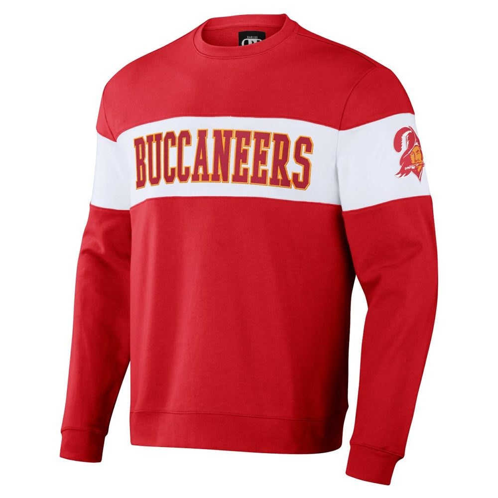 Tampa Bay Buccaneers NFL x Darius Rucker Collection Team Color & White Pullover Sweatshirt Red