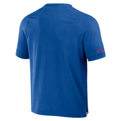 Buffalo Bills NFL x Darius Rucker Collection Washed Raglan Henley T-Shirt Royal