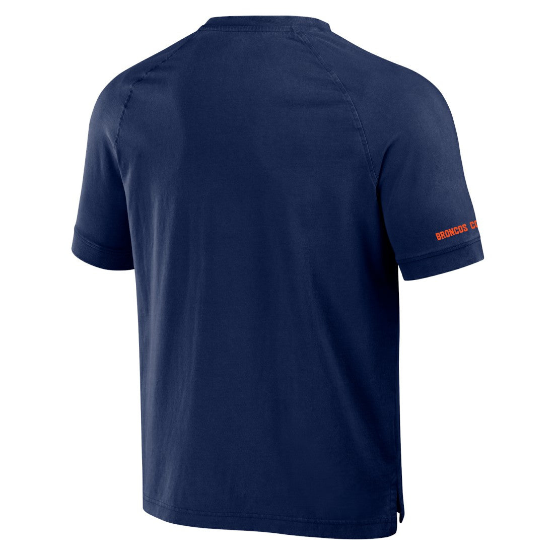 Denver Broncos NFL x Darius Rucker Collection Washed Raglan Henley T-Shirt Navy