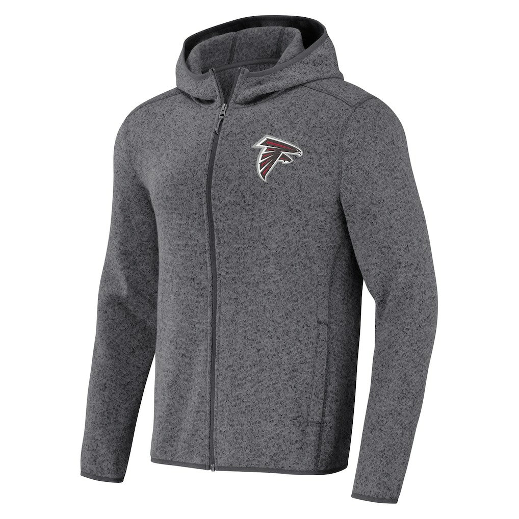 Atlanta Falcons NFL x Darius Rucker Collection Fleece Pullover Hoodie Gray