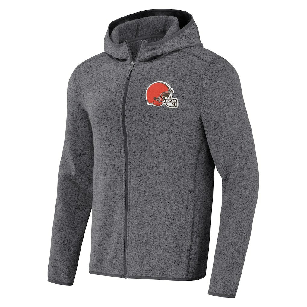 Cleveland Browns NFL x Darius Rucker Collection Fleece Pullover Hoodie Gray