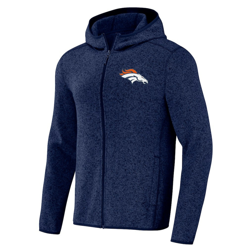 Denver Broncos NFL x Darius Rucker Collection Fleece Pullover Hoodie Navy