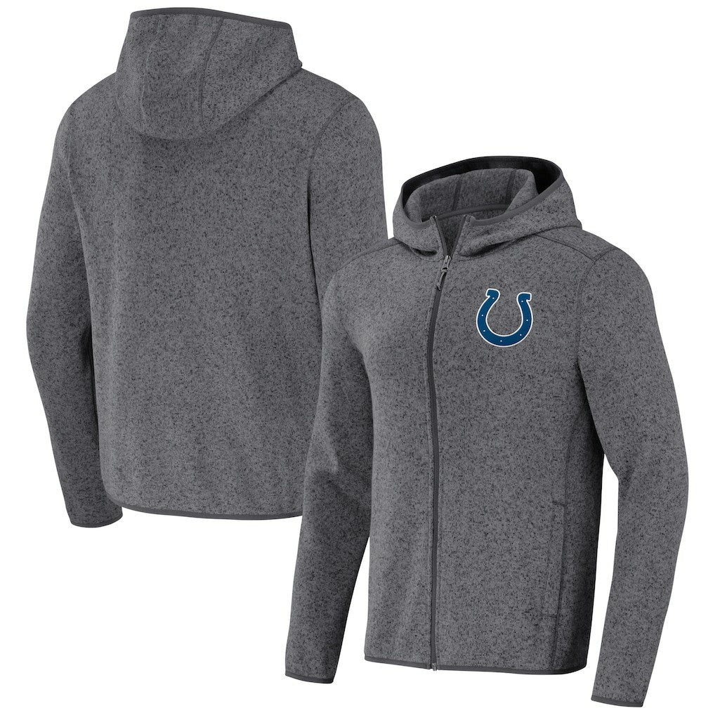 Indianapolis Colts NFL x Darius Rucker Collection Fleece Pullover Hoodie Gray