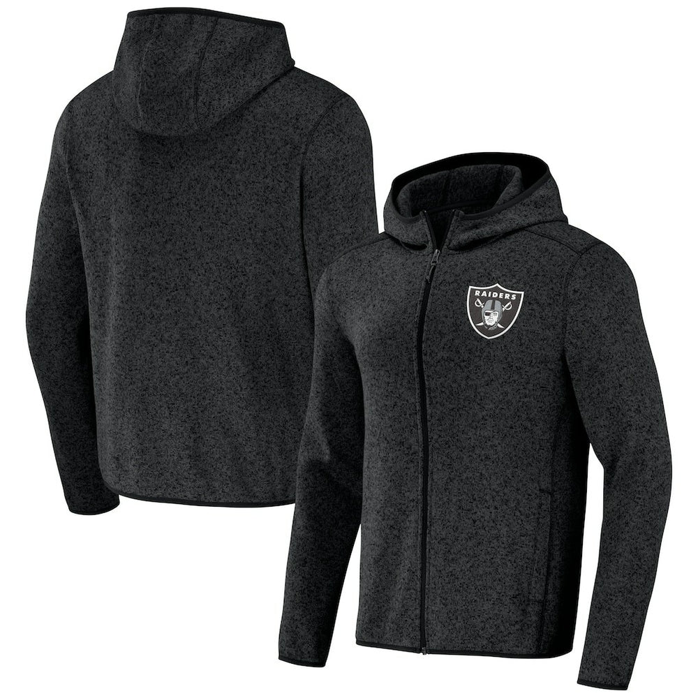 Las Vegas Raiders NFL x Darius Rucker Collection Fleece Pullover Hoodie Black