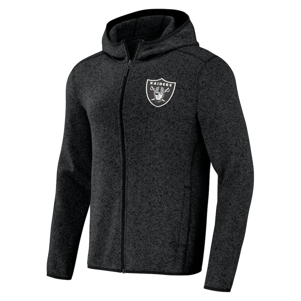 Las Vegas Raiders NFL x Darius Rucker Collection Fleece Pullover Hoodie Black