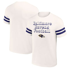 Baltimore Ravens NFL x Darius Rucker Collection Vintage T-Shirt Cream