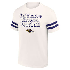 Baltimore Ravens NFL x Darius Rucker Collection Vintage T-Shirt Cream